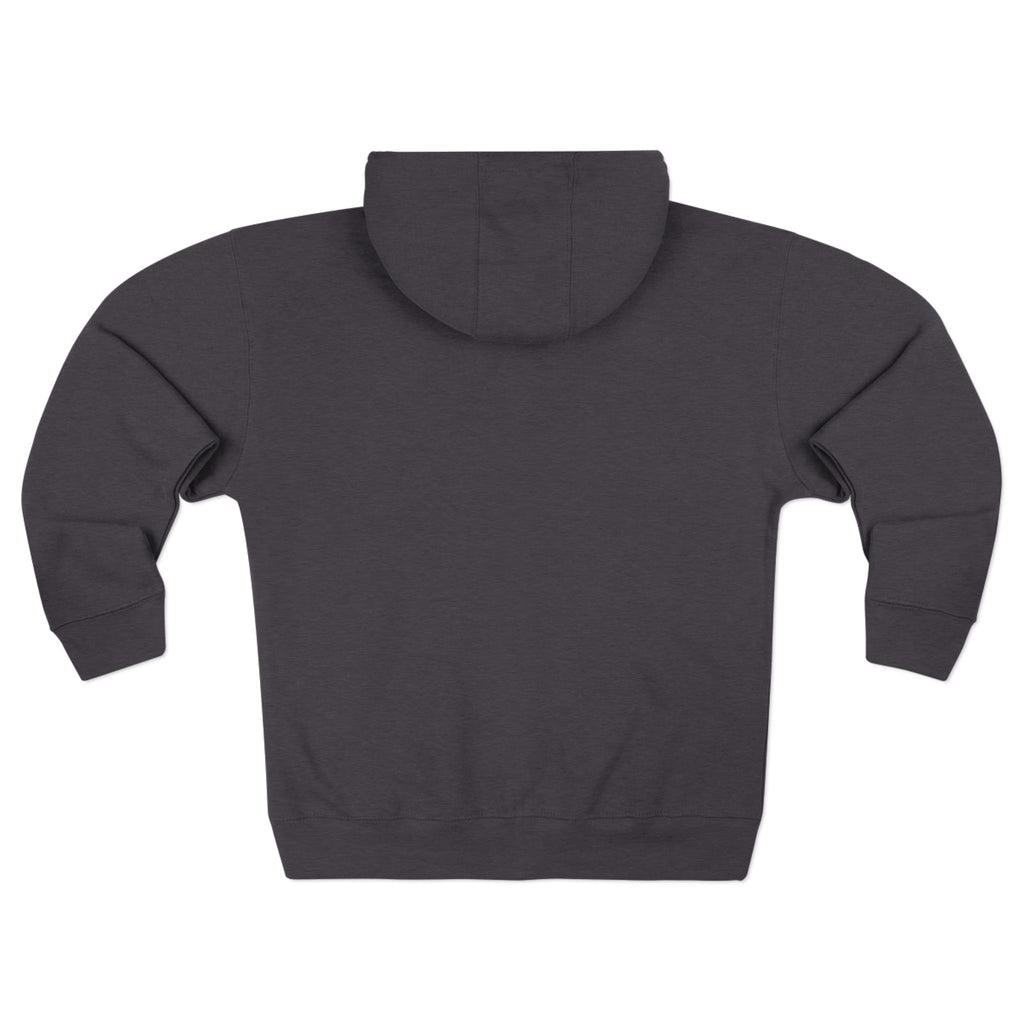 Pilates Zip Hoodie — Vintage College Style Pilates Sweatshirt