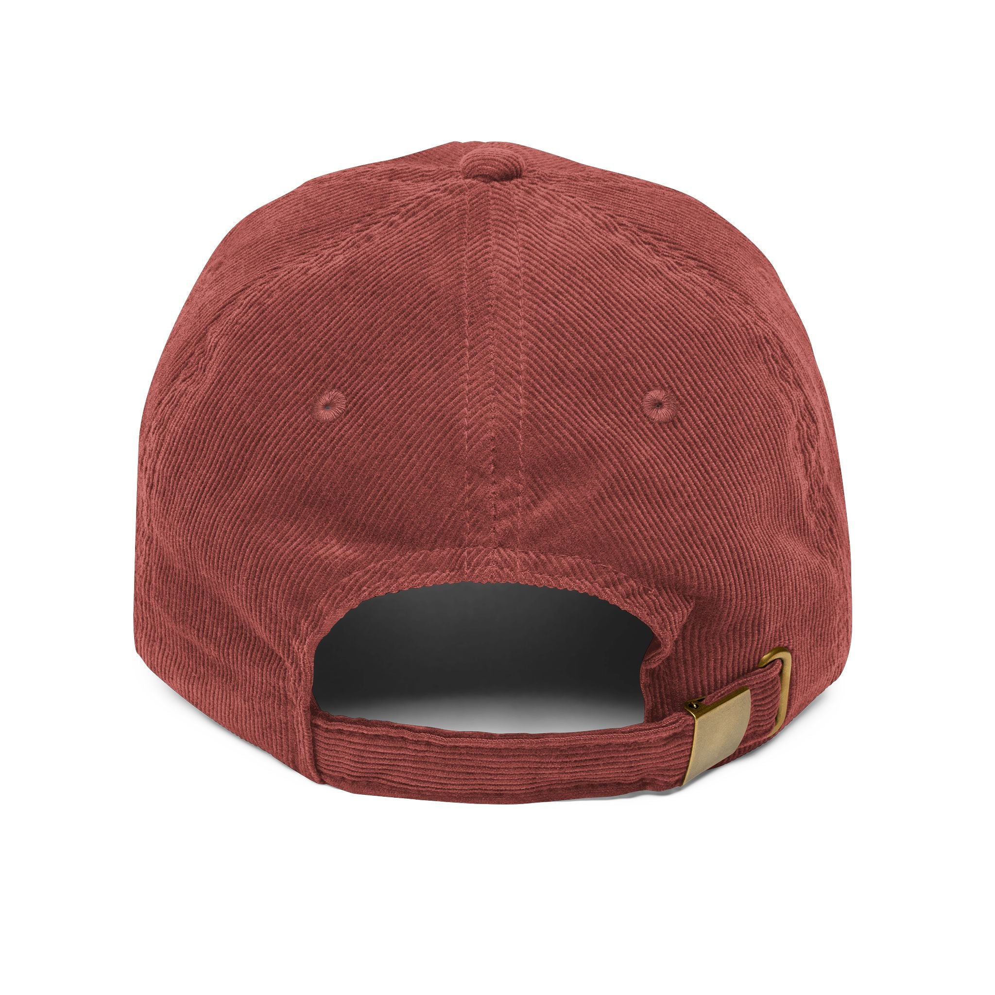 Pilates Embroidered Corduroy Cap — Vintage Casual Hat for Fitness Lovers