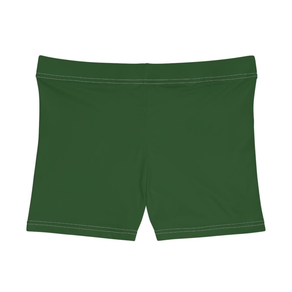 Pilates Women's Fitness Shorts — Green Athletic AOP Shorts