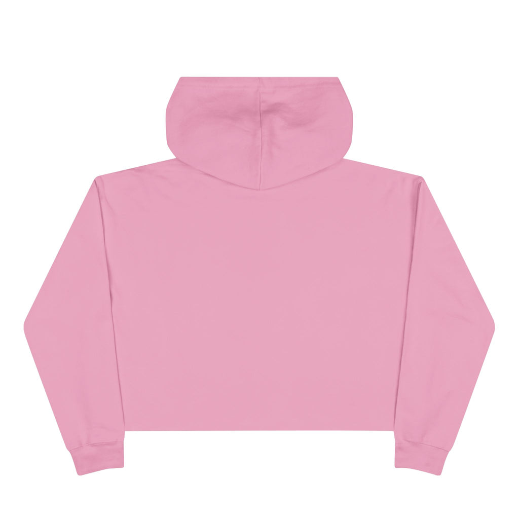 Pilates Cropped Hoodie — 'Pilates' Varsity Logo Crop Top for Fitness & Leisure
