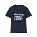 Morning Pilates Society T-Shirt — Align. Breathe. Flow. Repeat. — Women's & Men's Pilates Tee