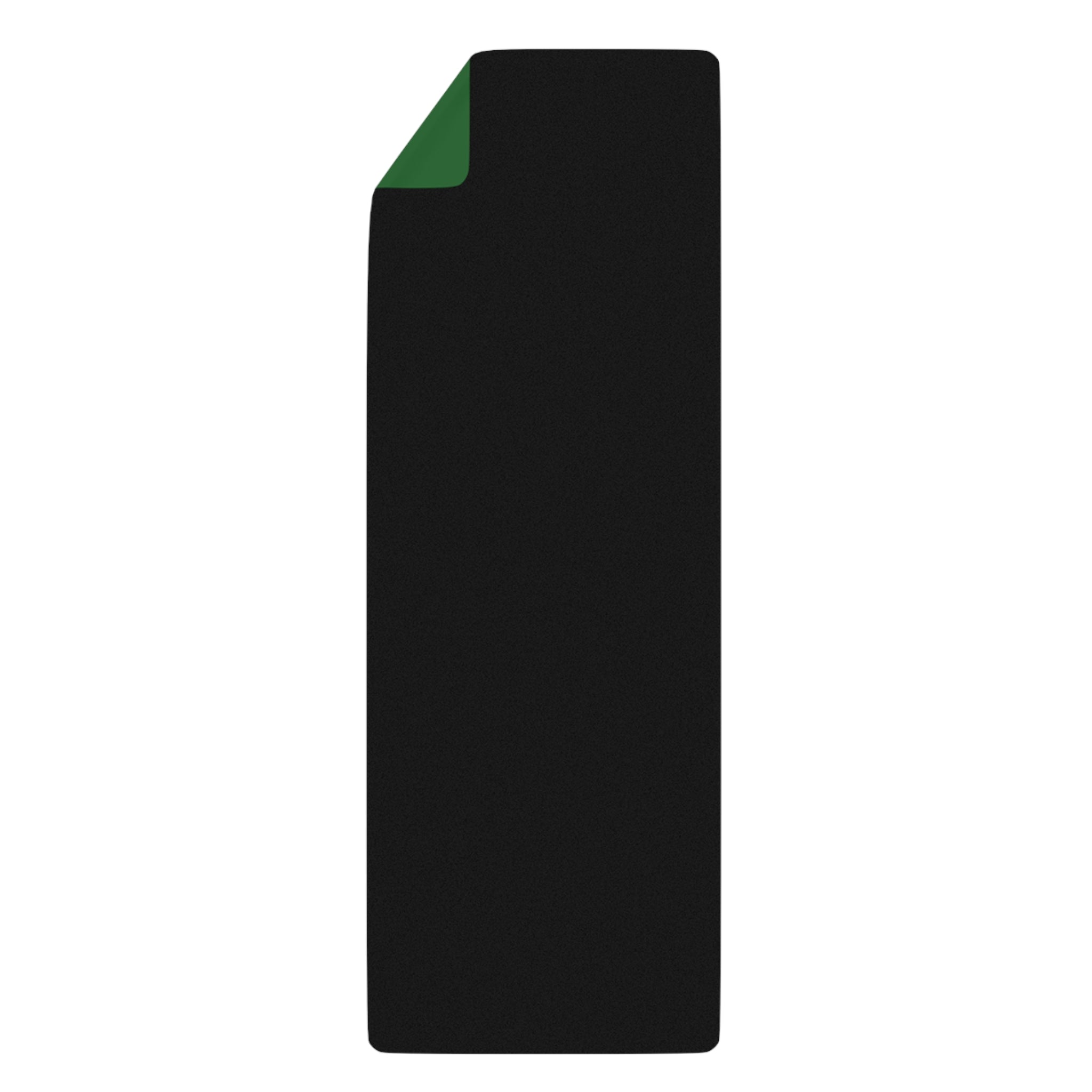 Pilates Rubber Yoga Mat — Non‑Slip Green Exercise Mat