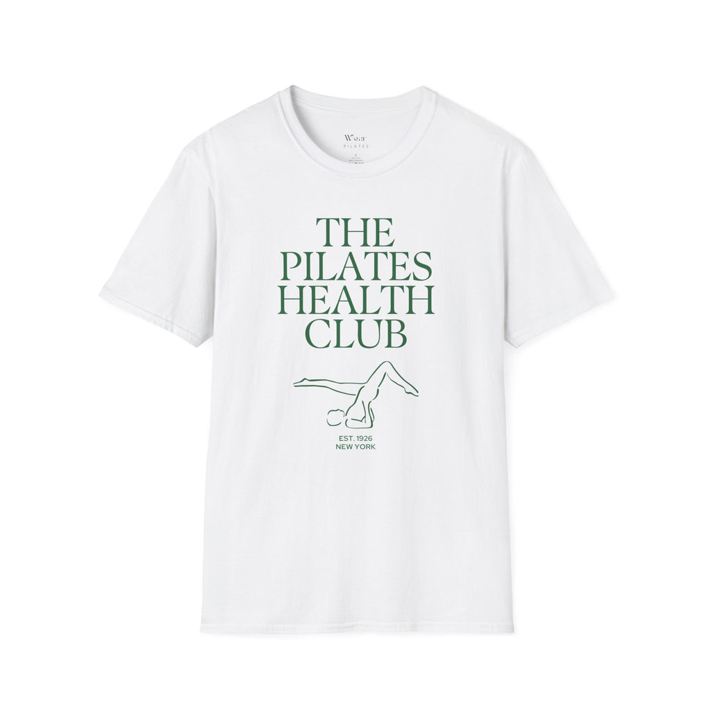Pilates Health Club T-Shirt — Minimalist Wellness Tee