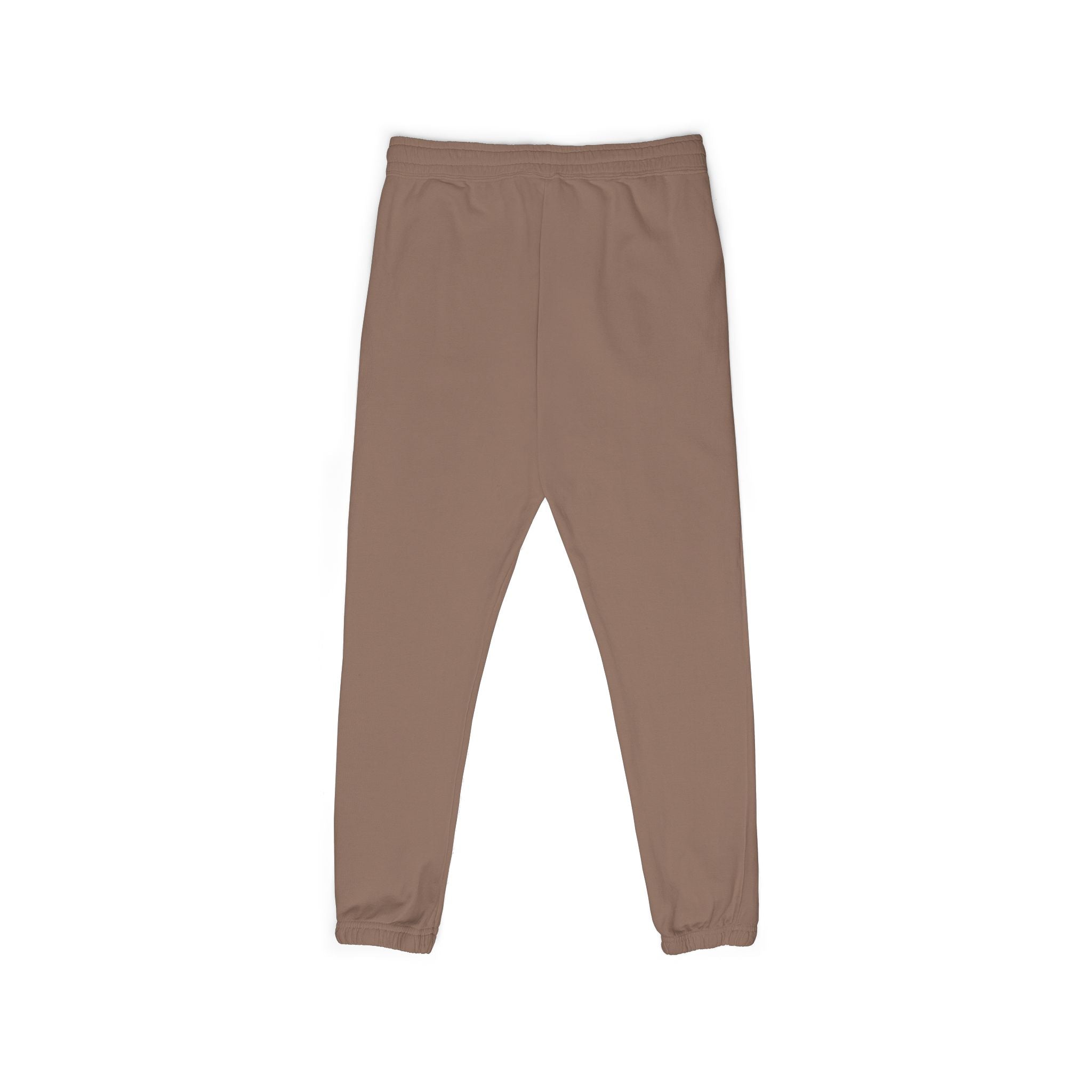 Blush Pink Garment-Dyed Fleece Sweatpants – Relaxed Unisex Joggers