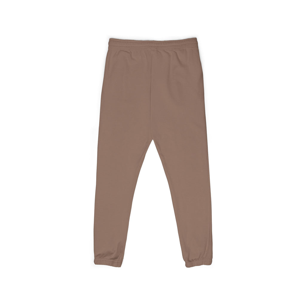 Blush Pink Garment-Dyed Fleece Sweatpants – Relaxed Unisex Joggers
