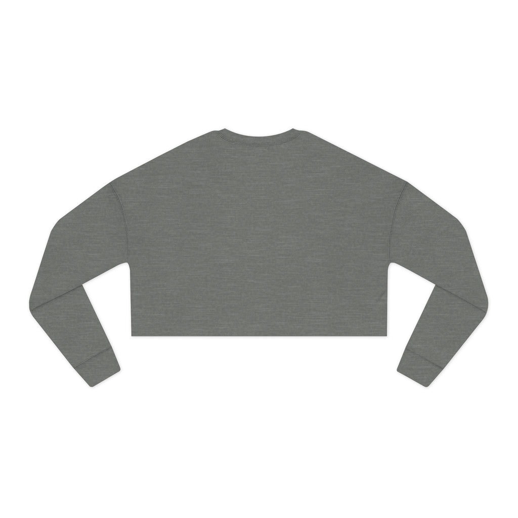 Pilates Cropped Sweatshirt — Women's Cozy Studio Pullover
