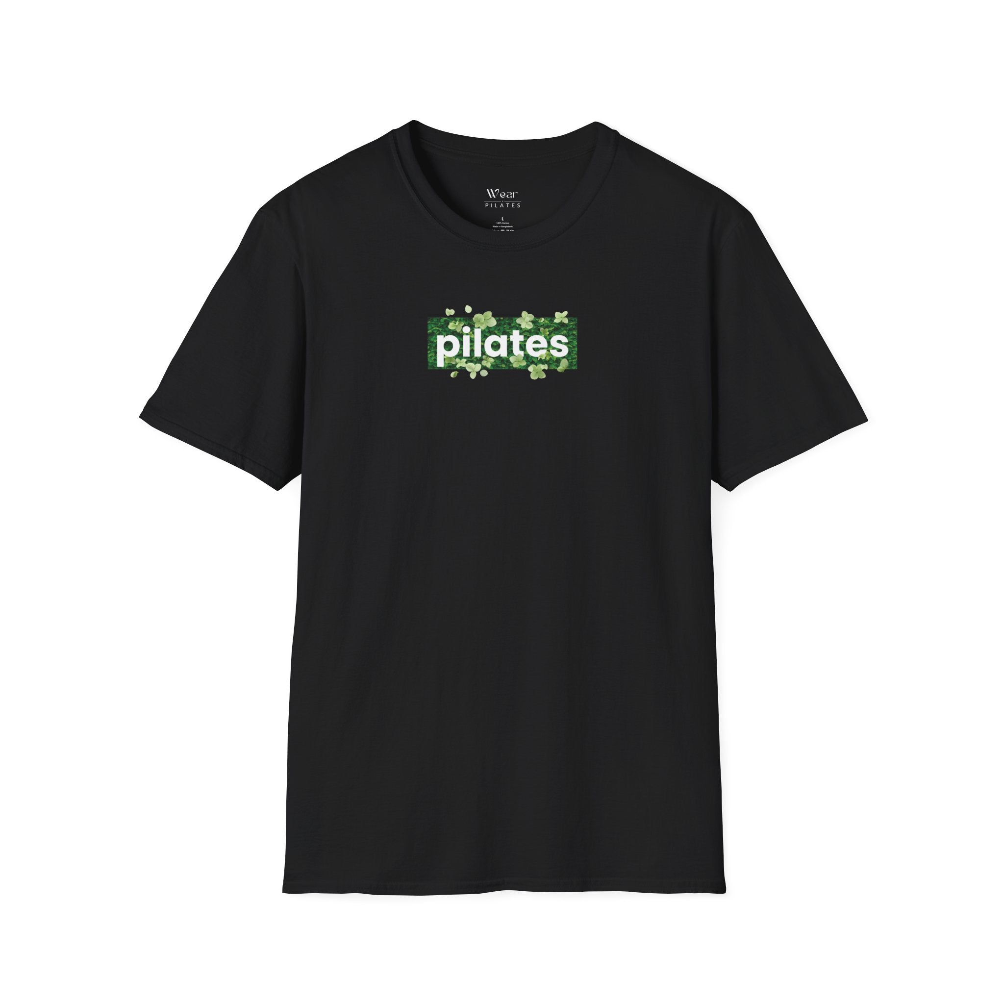 Pilates Floral Box T-Shirt — Botanical Pilates Tee