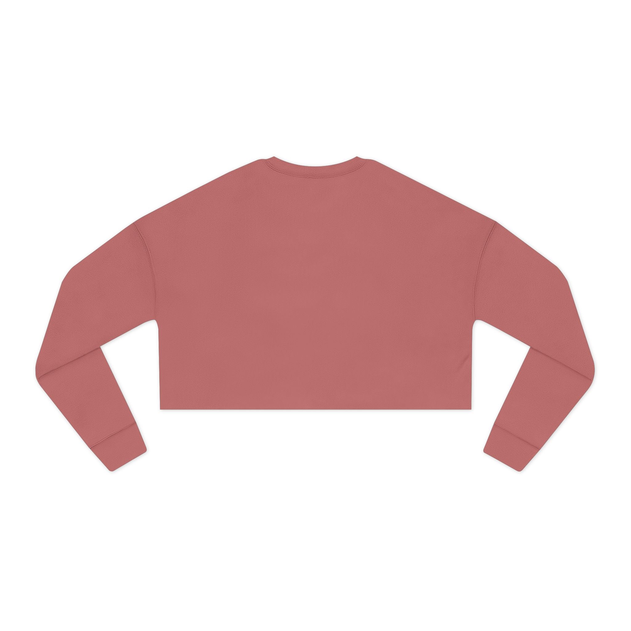 Pilates Cropped Sweatshirt — Women's Cozy Studio Pullover