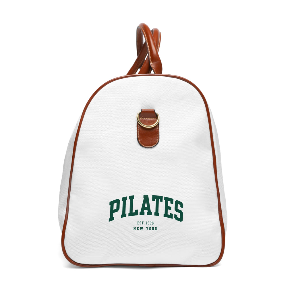 Pilates Waterproof Travel Bag – Canvas Duffle for Gym, Weekend & Studio Gear