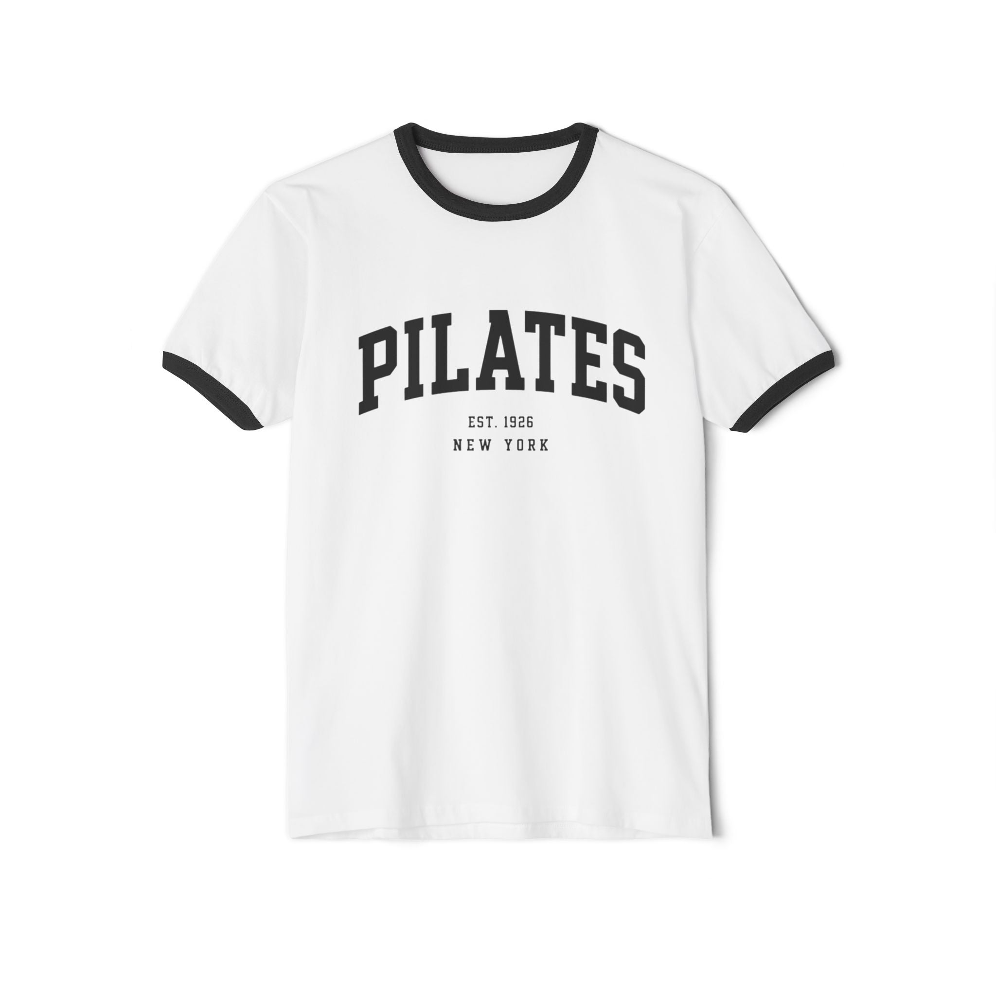 Pilates Ringer T-Shirt — Vintage Athletic Pilates Tee