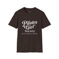 Pilates Girl Society T-Shirt — Sculpt. Stretch. Release. Comfortable Workout Tee