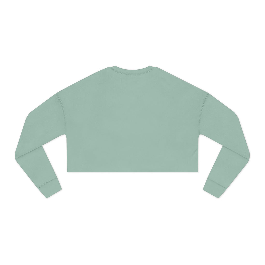 Pilates Cropped Sweatshirt — Women's Cozy Studio Pullover