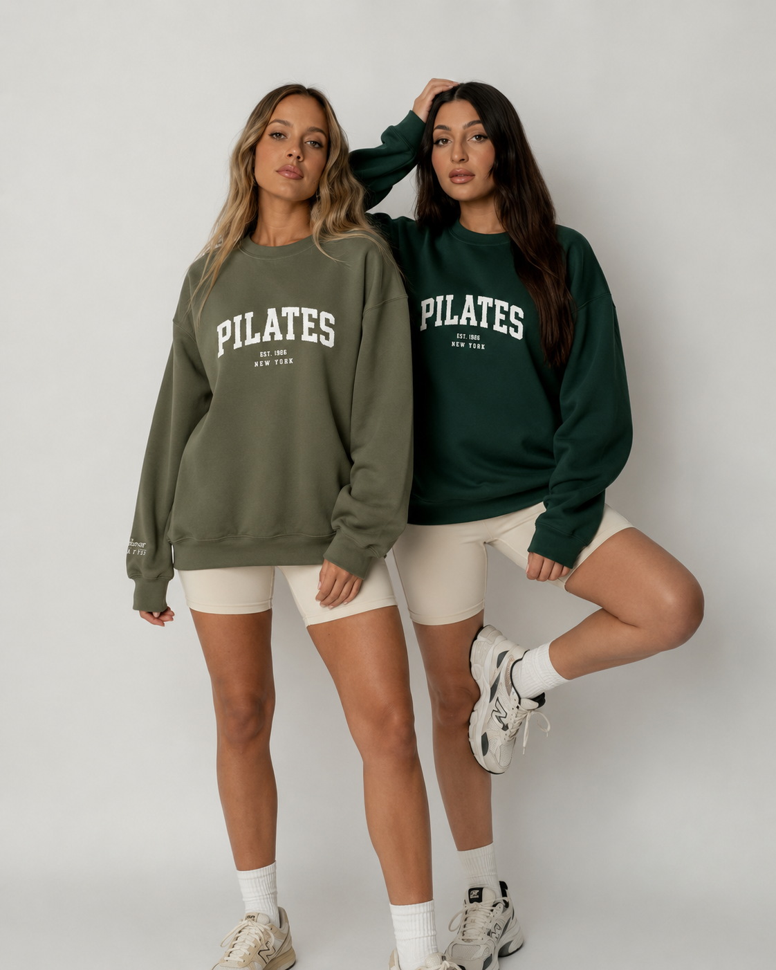 Pilates Crewneck Sweatshirt — Vintage Athletic Pilates Top