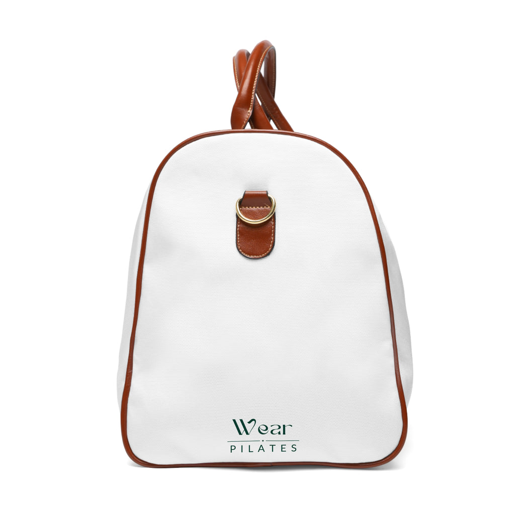 Pilates Waterproof Travel Bag – Canvas Duffle for Gym, Weekend & Studio Gear