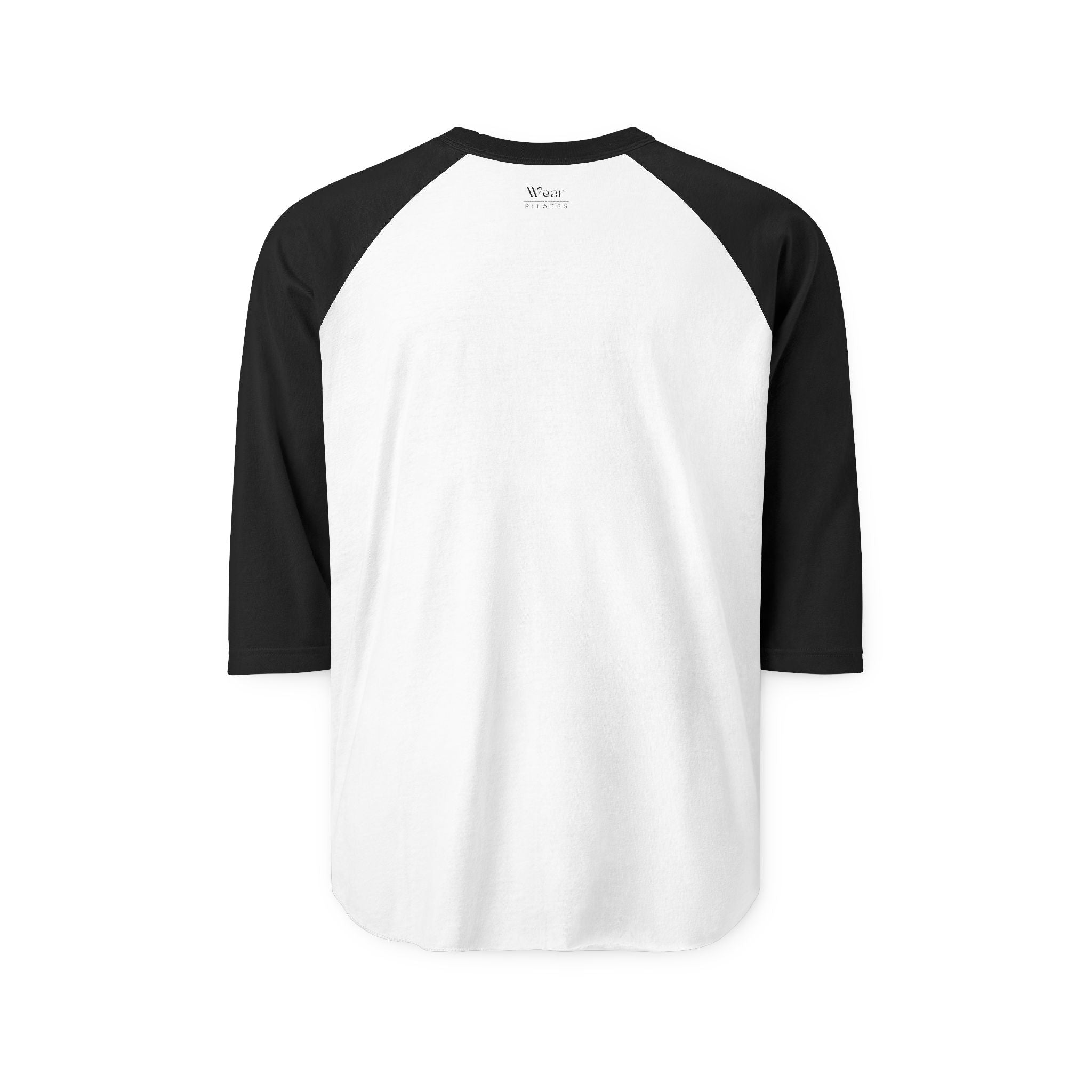 Pilates Raglan Shirt — Athletic 3/4 Sleeve Workout Tee
