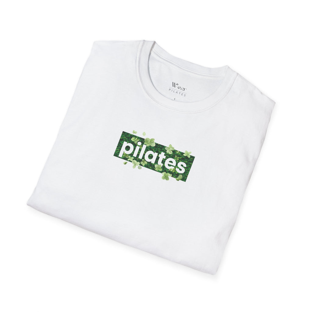 Pilates Floral Box T-Shirt — Botanical Pilates Tee