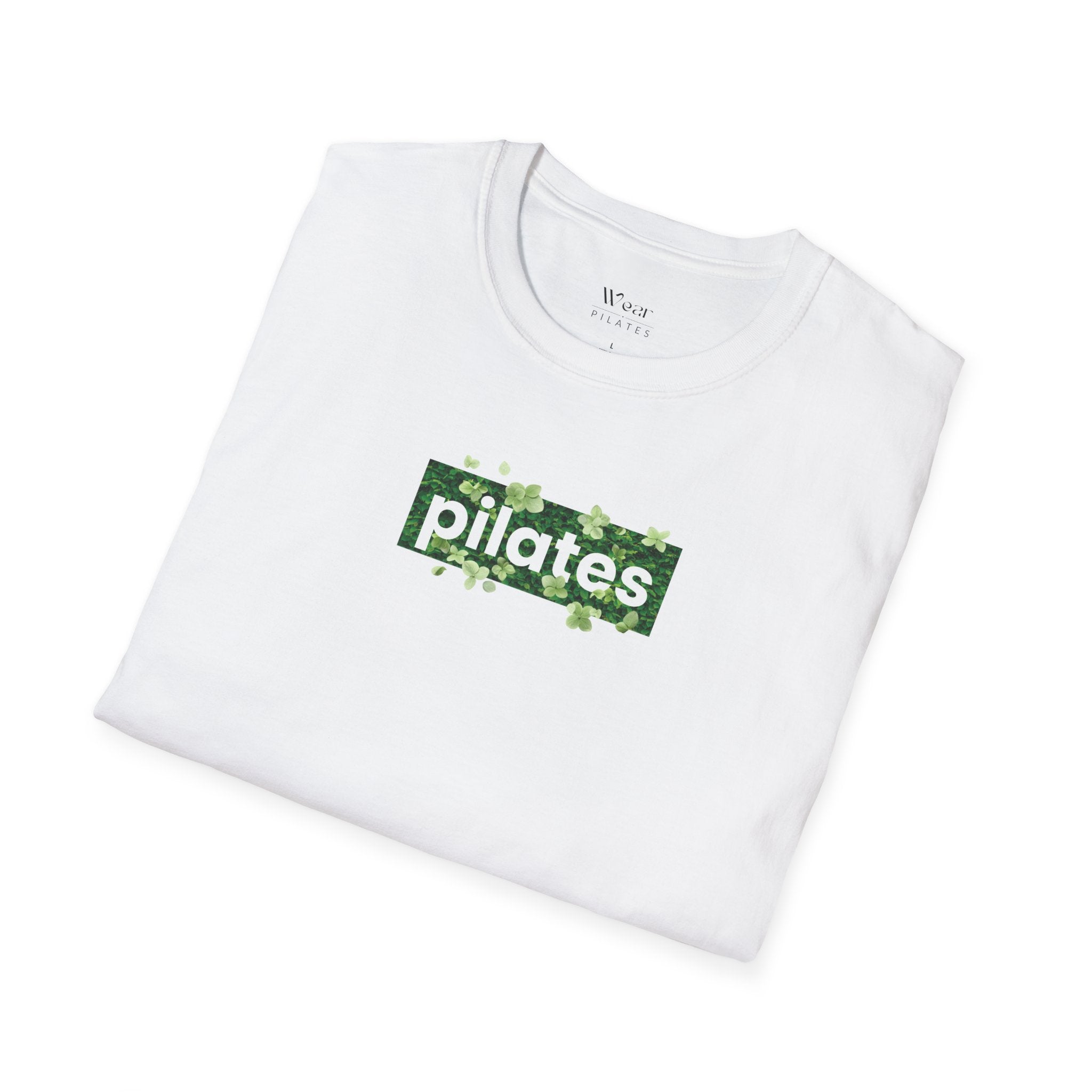Pilates Floral Box T-Shirt — Botanical Pilates Tee