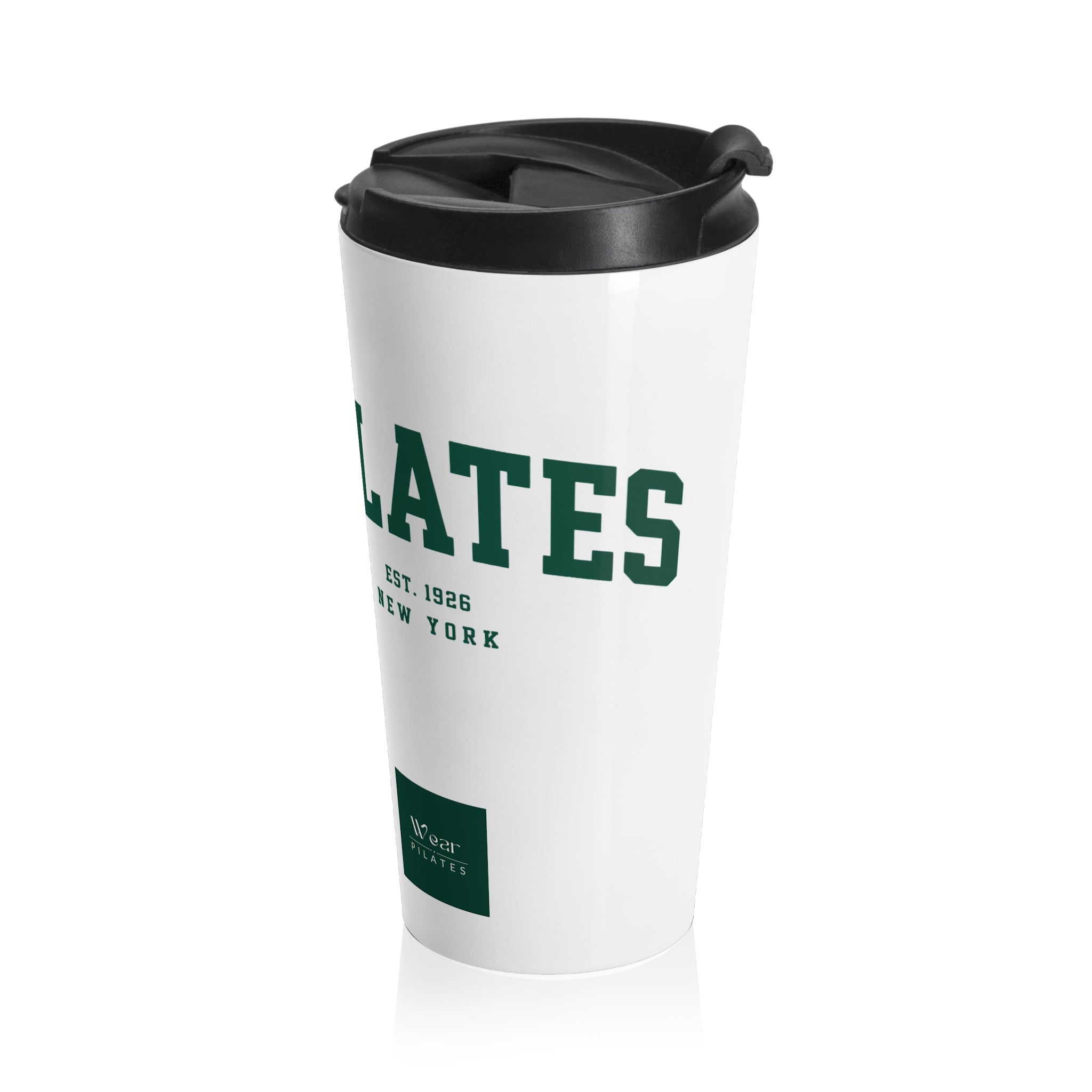 Pilates Travel Mug — Stainless Steel Insulated Gym Tumbler