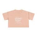 Pilates Girl Society Crop Tee – Women's Pilates Top, Fitness Lifestyle Shirt