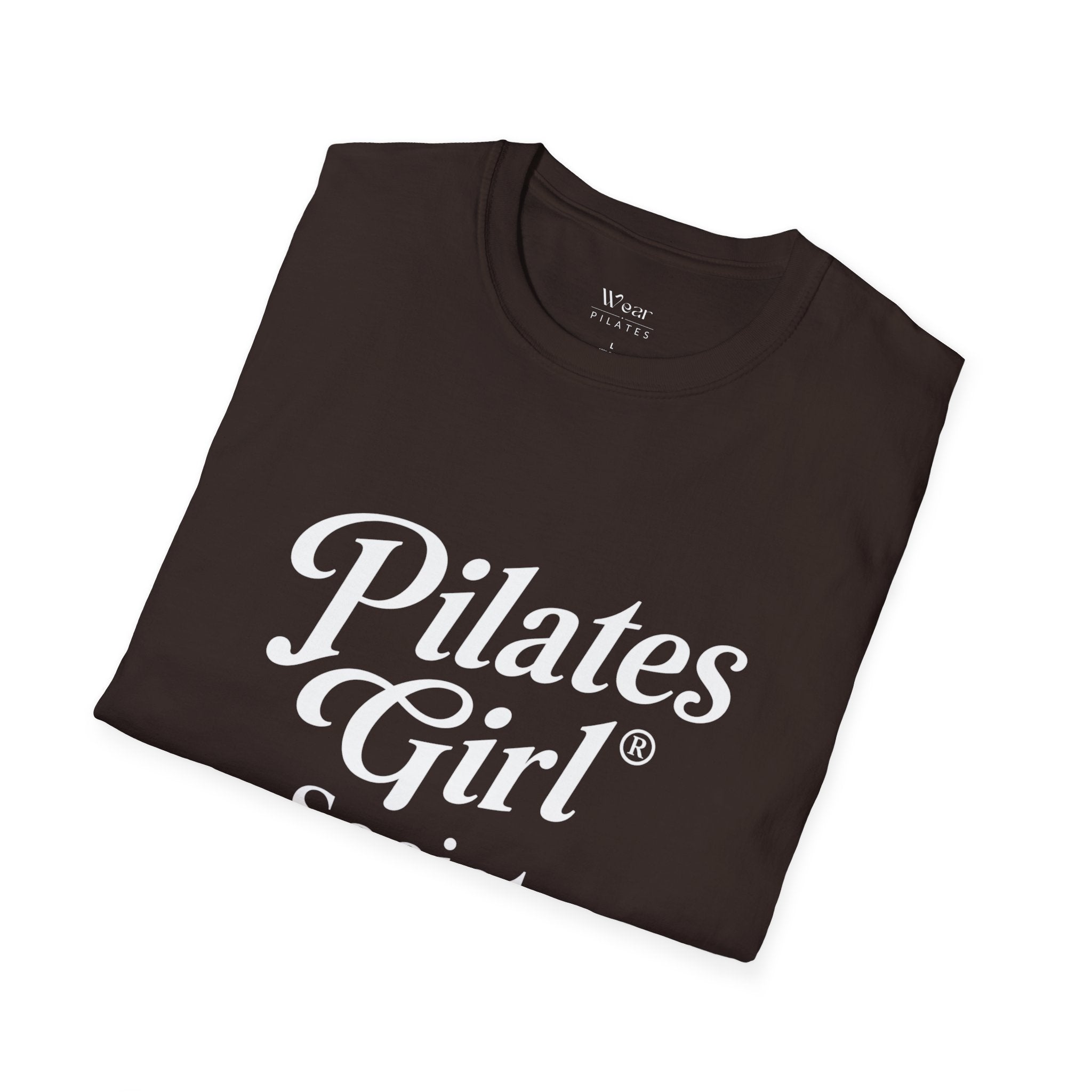 Pilates Girl Society T-Shirt — Sculpt. Stretch. Release. Comfortable Workout Tee