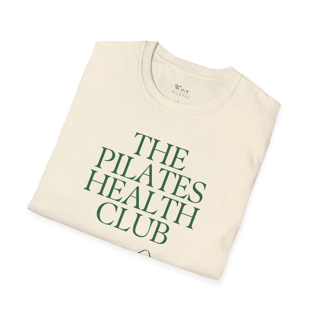 Pilates Health Club T-Shirt — Minimalist Wellness Tee