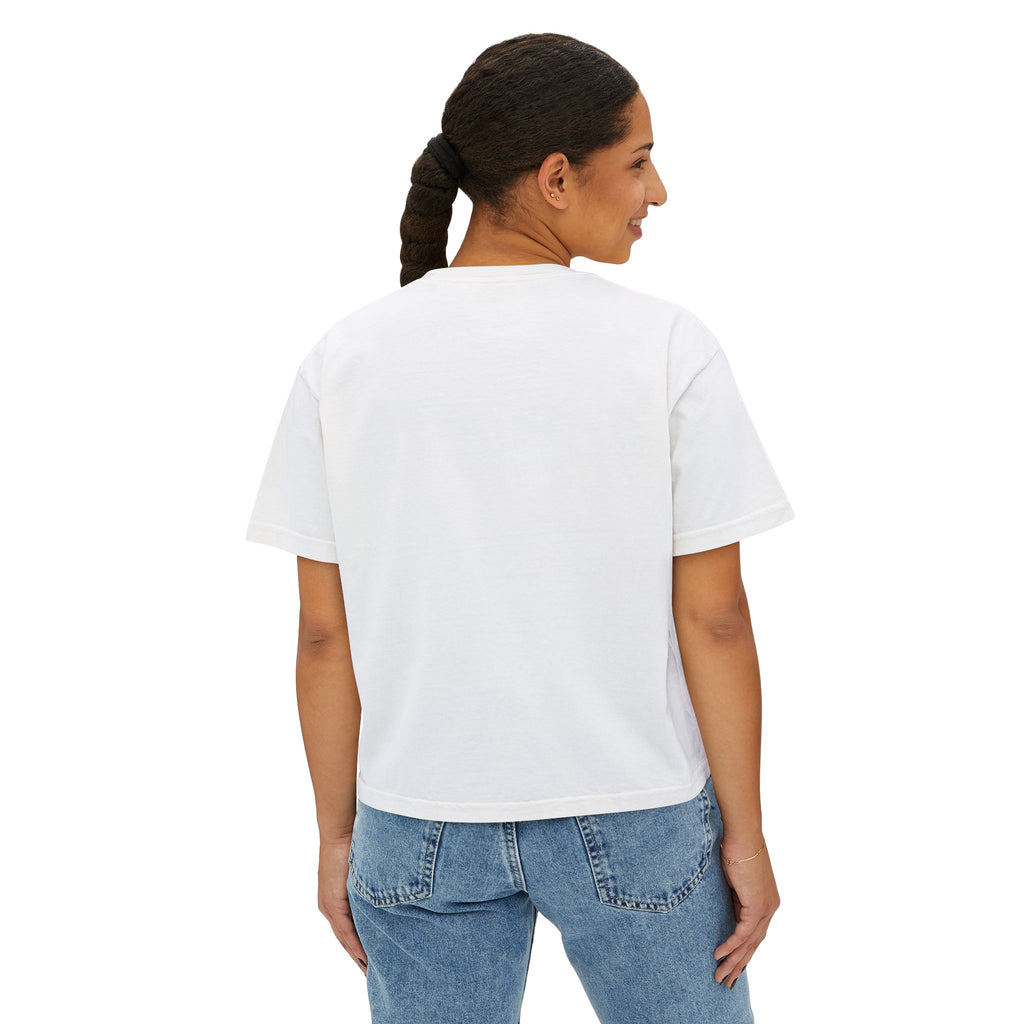 Pilates Boxy Tee — Women's Casual Pilates T-Shirt