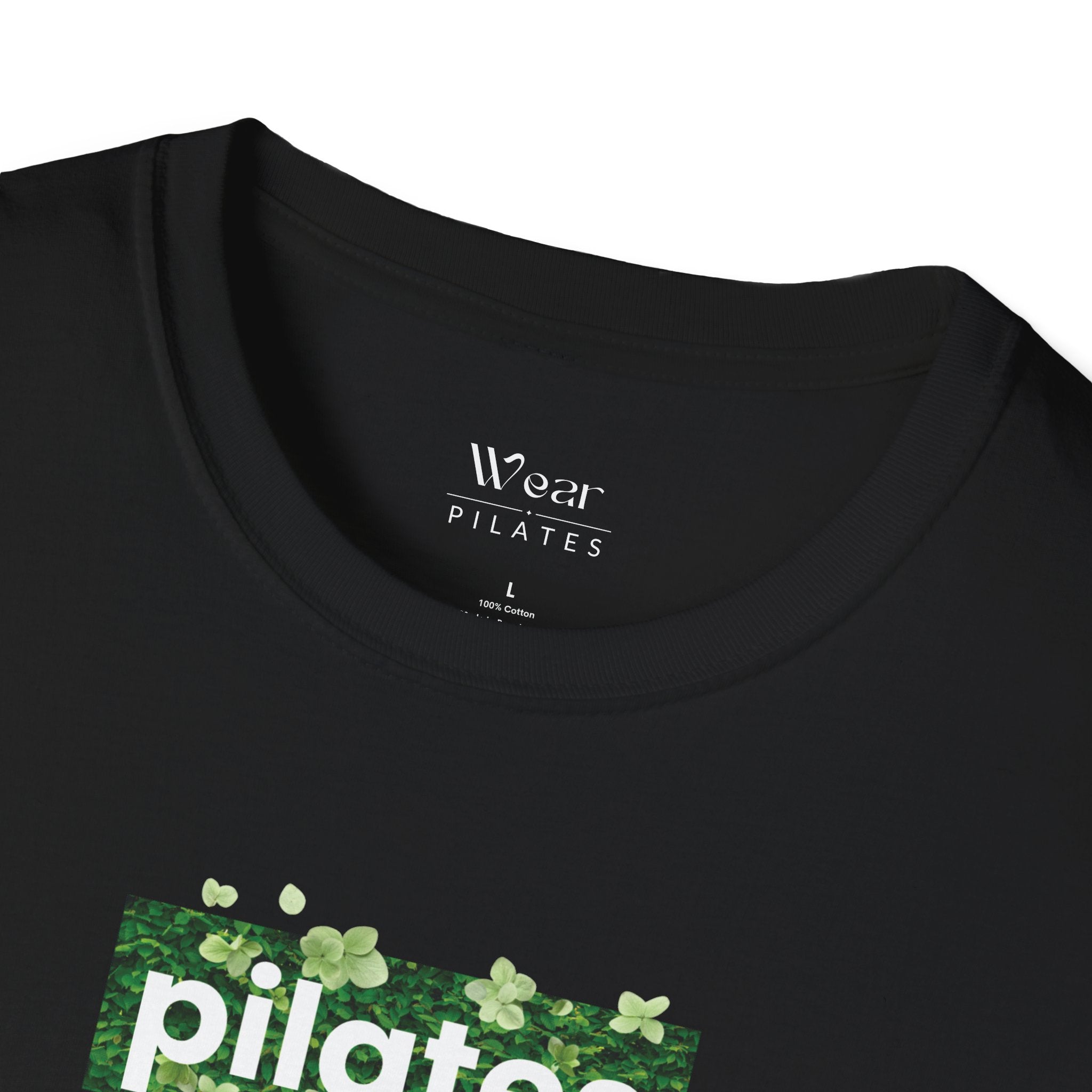 Pilates Floral Box T-Shirt — Botanical Pilates Tee