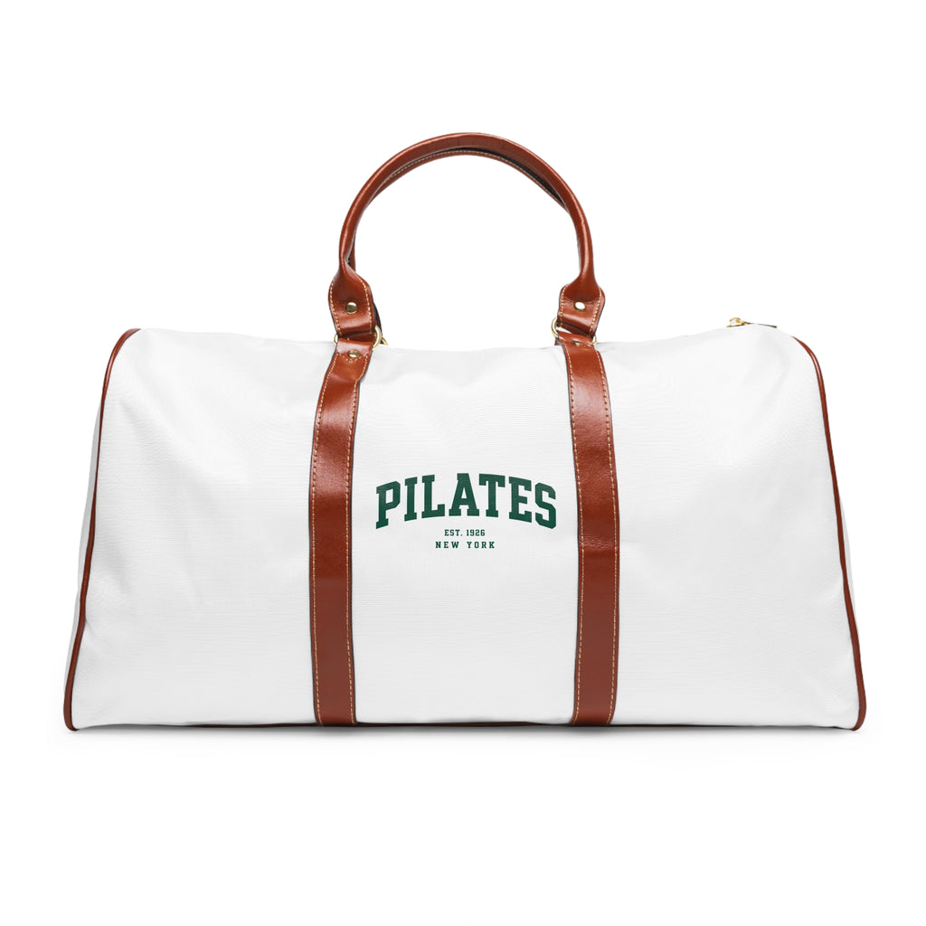Pilates Waterproof Travel Bag – Canvas Duffle for Gym, Weekend & Studio Gear