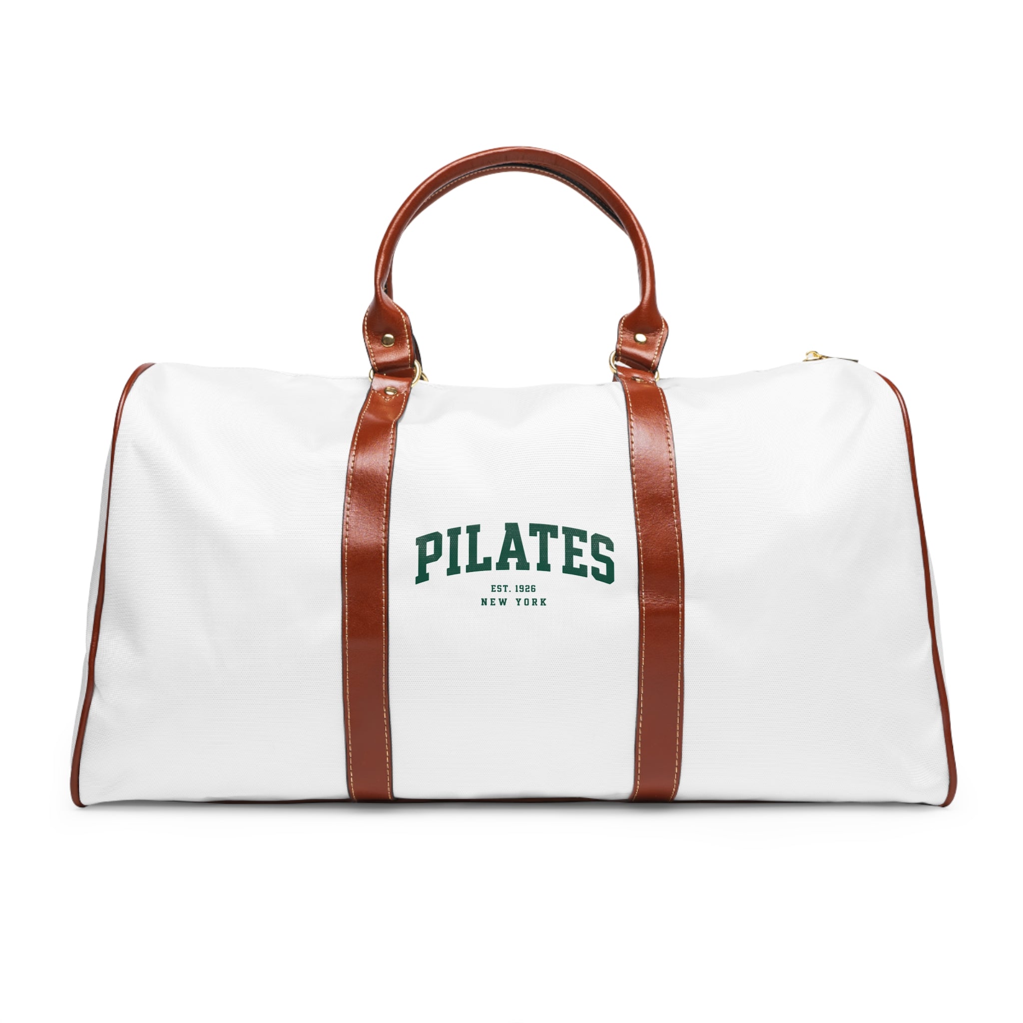 Pilates Waterproof Travel Bag – Canvas Duffle for Gym, Weekend & Studio Gear