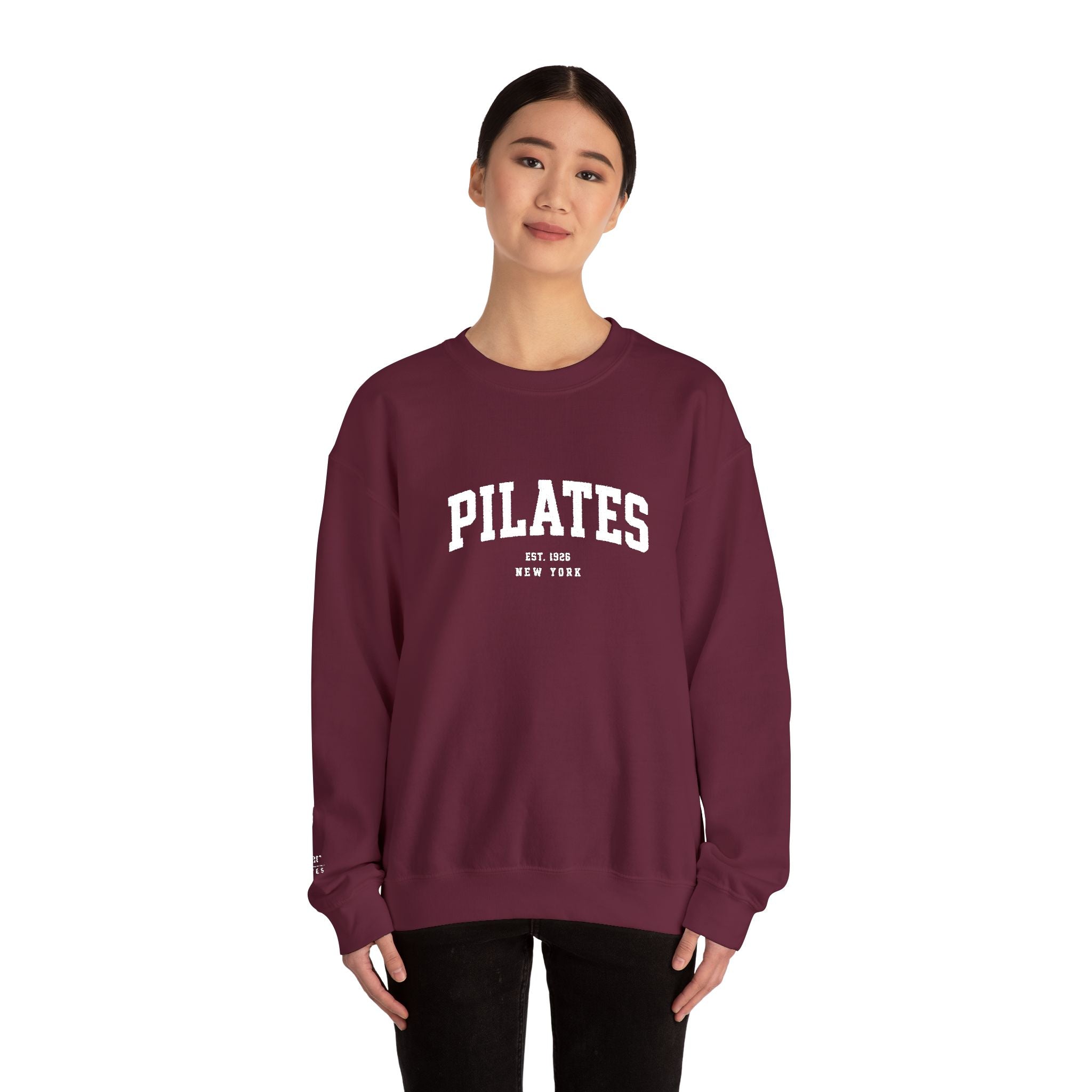 Pilates Crewneck Sweatshirt — Vintage Athletic Pilates Top