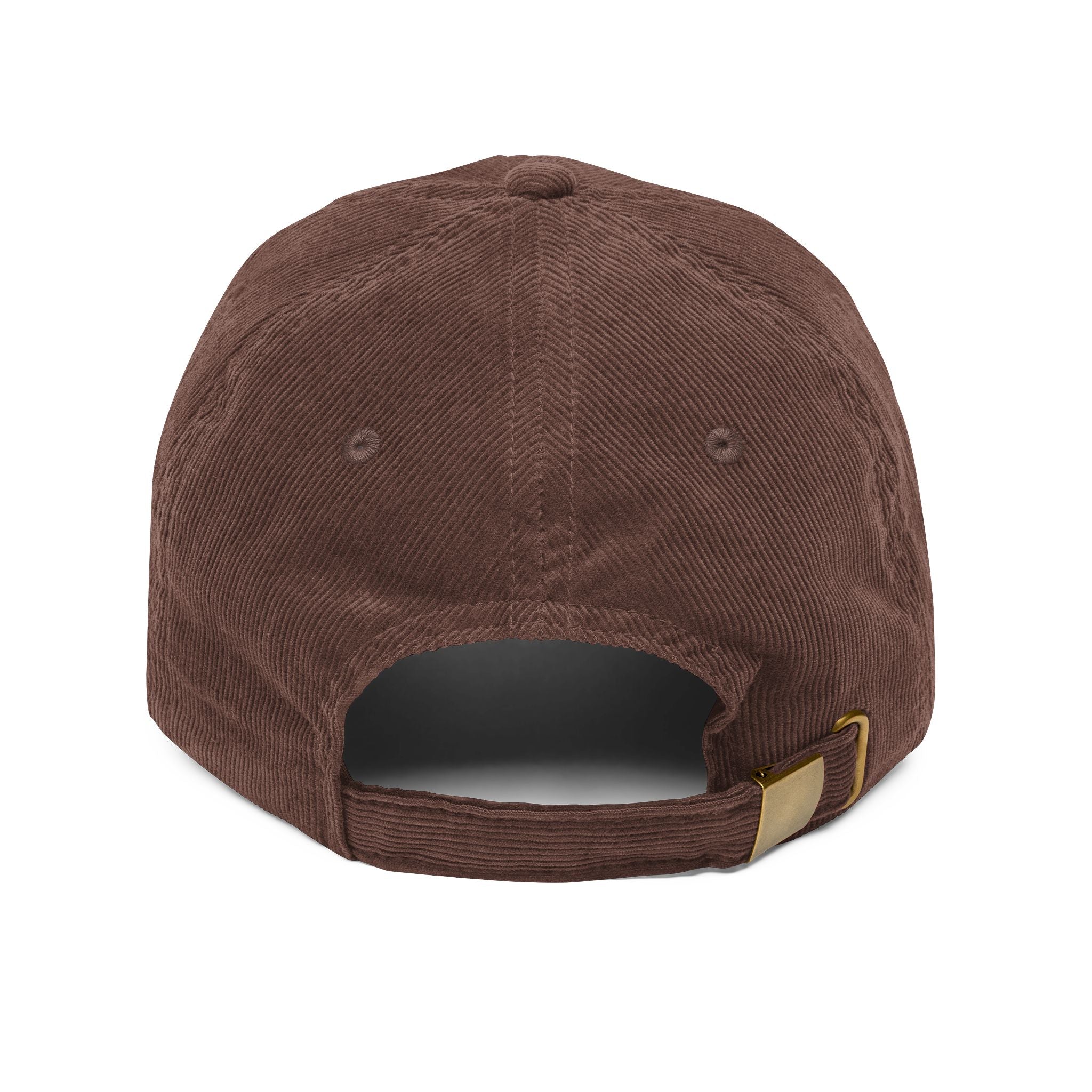 Pilates Embroidered Corduroy Cap — Vintage Casual Hat for Fitness Lovers