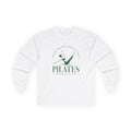 Pilates Floral Long Sleeve Tee — 'Pilates' Studio Wellness Top