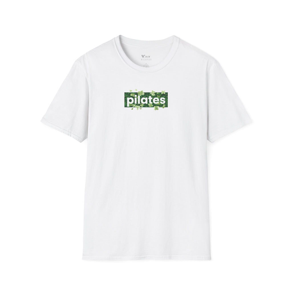 Pilates Floral Box T-Shirt — Botanical Pilates Tee