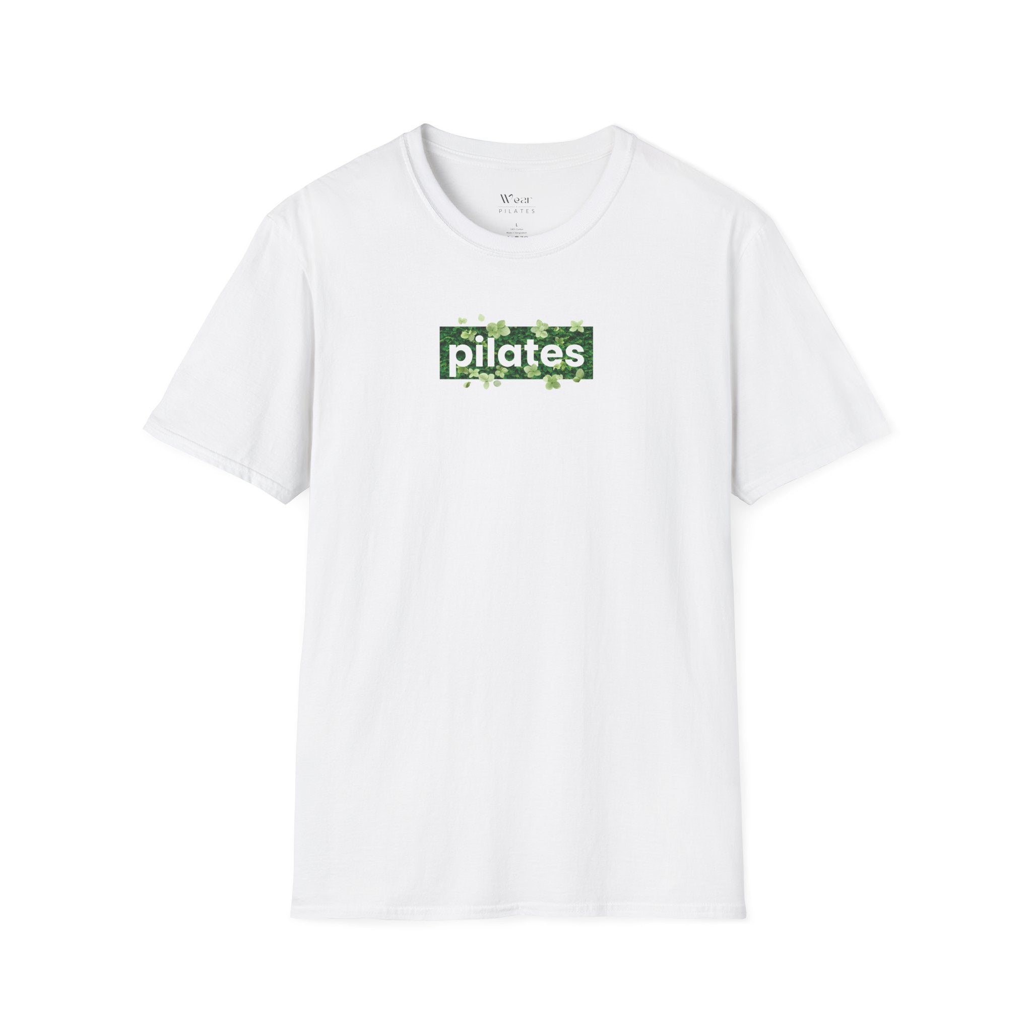 Pilates Floral Box T-Shirt — Botanical Pilates Tee
