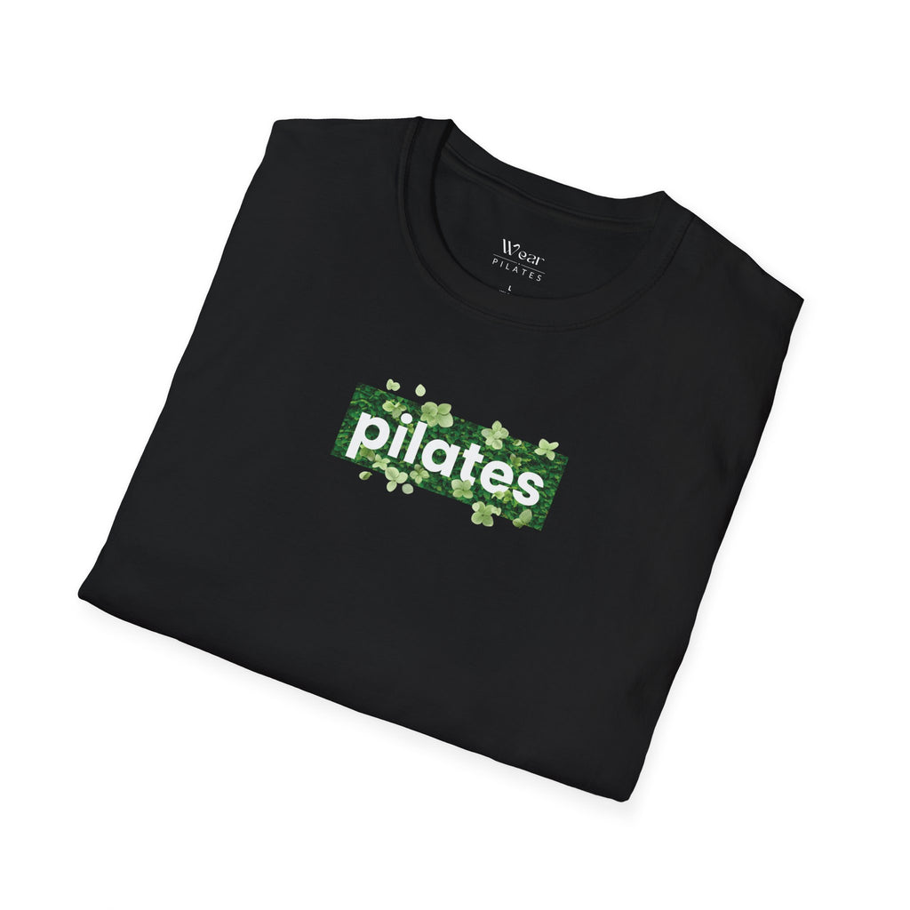 Pilates Floral Box T-Shirt — Botanical Pilates Tee