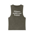 Pilates Health Club Stonewash Tank — Vintage Fitness Tank Top
