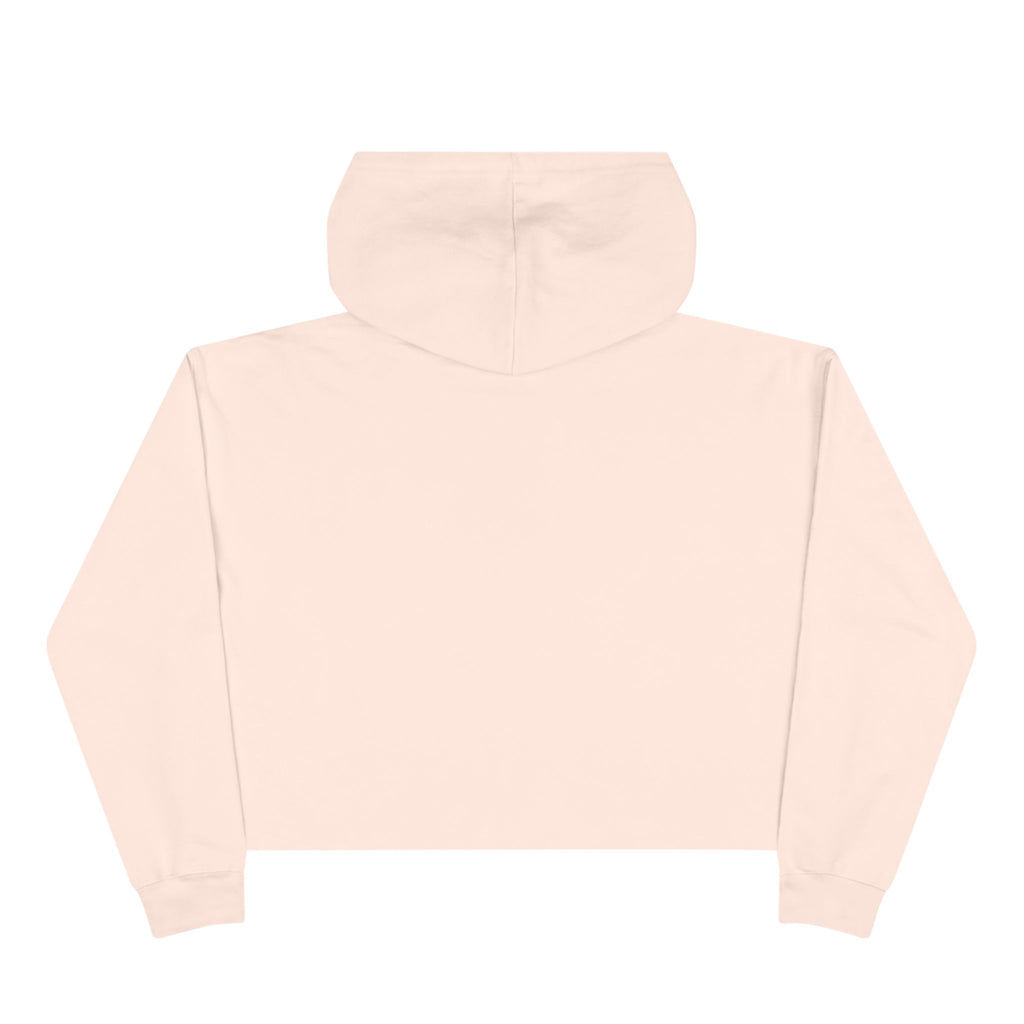 Pilates Cropped Hoodie — 'Pilates' Varsity Logo Crop Top for Fitness & Leisure